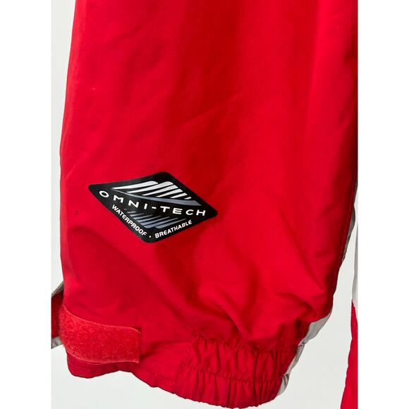 Columbia Bugaboo Interchange Jacket Medium Red Tan Brown Waterproof - Picture 14 of 16